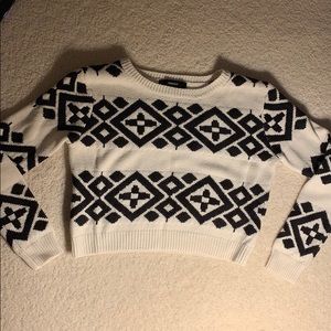 Printed sweater